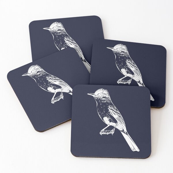Item preview, Dusky-capped Flycatcher White Design  designed and sold by designsasstultd.