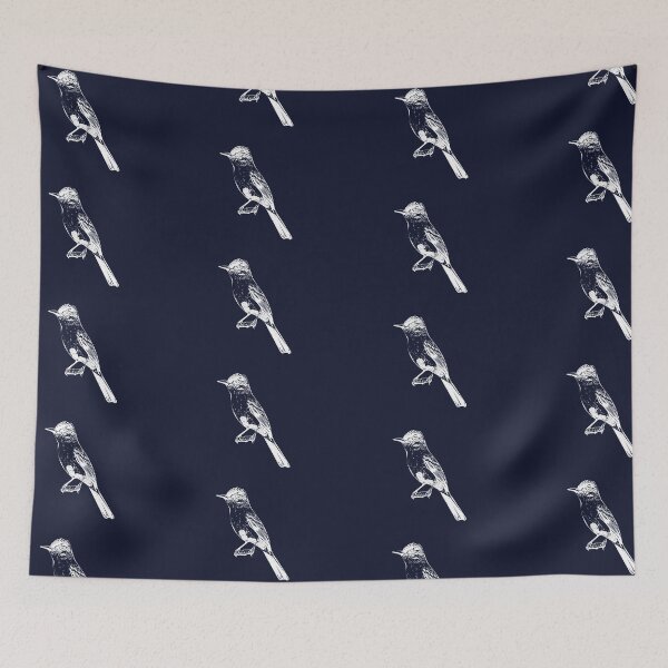 Item preview, Dusky-capped Flycatcher White Design  designed and sold by designsasstultd.
