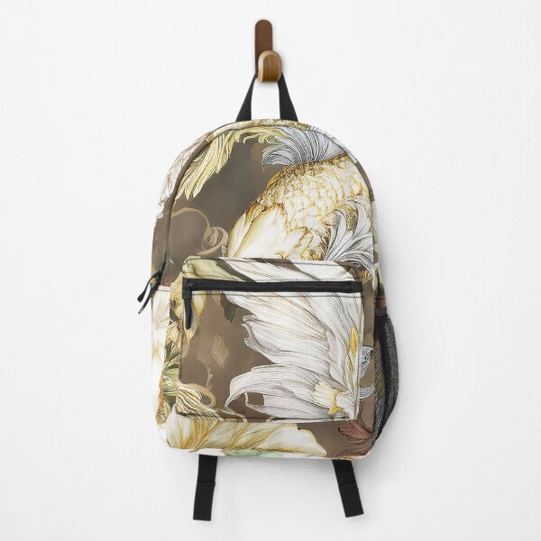 Item preview, Pattern of Flowers and Fish with Wings designed and sold by Flower Magic .