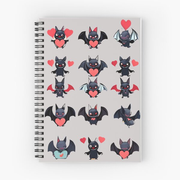 Item preview, Love Bat kawaii, Batzilla, sweet bat, cute bat, cute,  designed and sold by GOLDENGARDENART.
