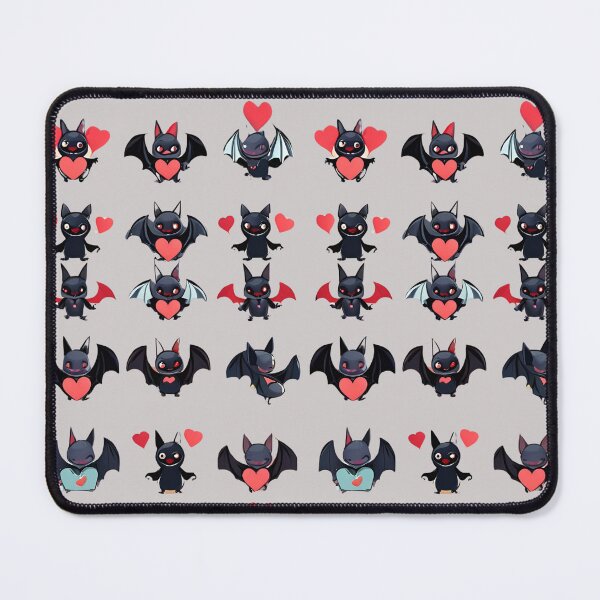Item preview, Love Bat kawaii, Batzilla, sweet bat, cute bat, cute,  designed and sold by GOLDENGARDENART.