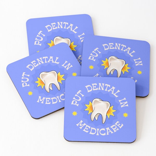 Item preview, Put Dental In Medicare - American Traditional Flash Tattoo designed and sold by Picket Club.