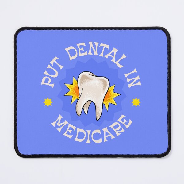 Item preview, Put Dental In Medicare - American Traditional Flash Tattoo designed and sold by Picket Club.