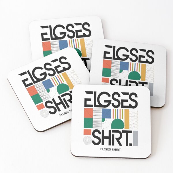 Item preview, Elgses Shirt: Modern Bold Typography & Abstract Design designed and sold by ColorsSoul ⭐️⭐️⭐️⭐️⭐️.