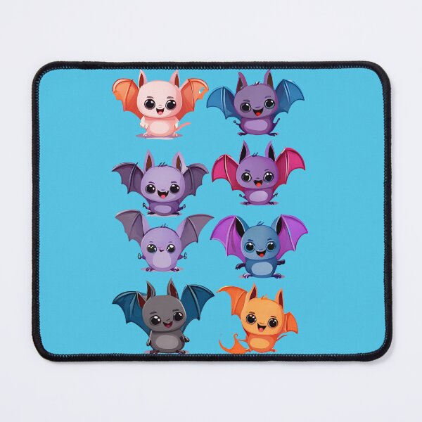 Item preview, M Little Bat, Bat kawaii, Batzilla, sweet bat, cute bat, cute,  designed and sold by GOLDENGARDENART.