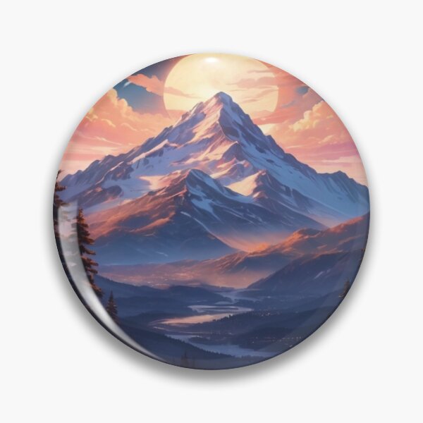 Item preview, Mountainous Landscape designed and sold by Cristhian Almanza.