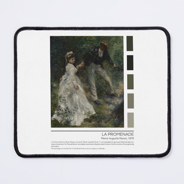 Item preview, La Promenade by Pierre-Auguste Renoir designed and sold by StudioRedKoala.
