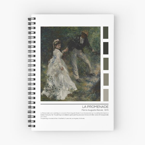 Item preview, La Promenade by Pierre-Auguste Renoir designed and sold by StudioRedKoala.