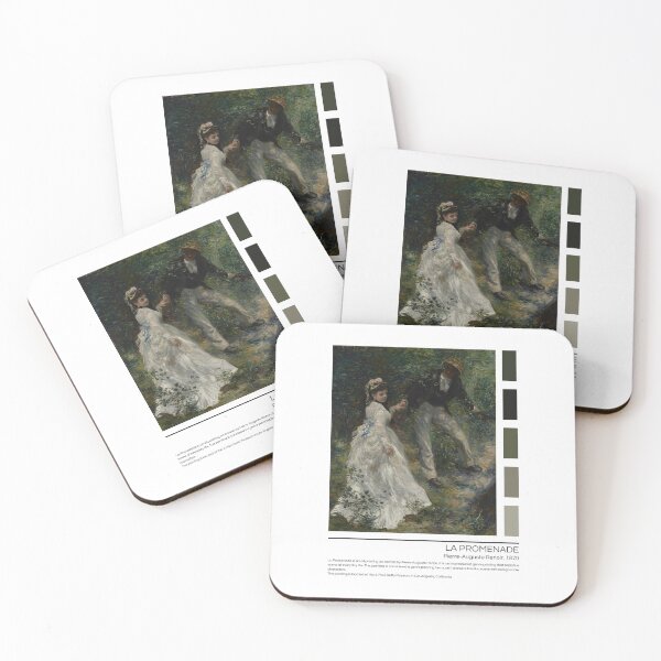 Item preview, La Promenade by Pierre-Auguste Renoir designed and sold by StudioRedKoala.