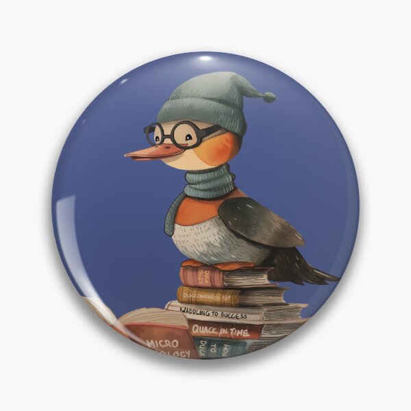 Item preview, Just a Duck Pursuing a Higher Education designed and sold by UpsidedownFrog.