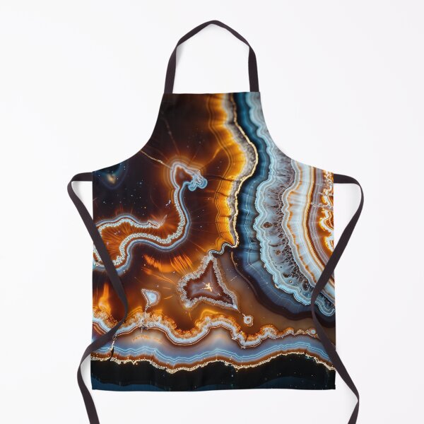 Item preview, Mesmerizing Agate Slice with Vibrant Patterns designed and sold by LiveDesigner.