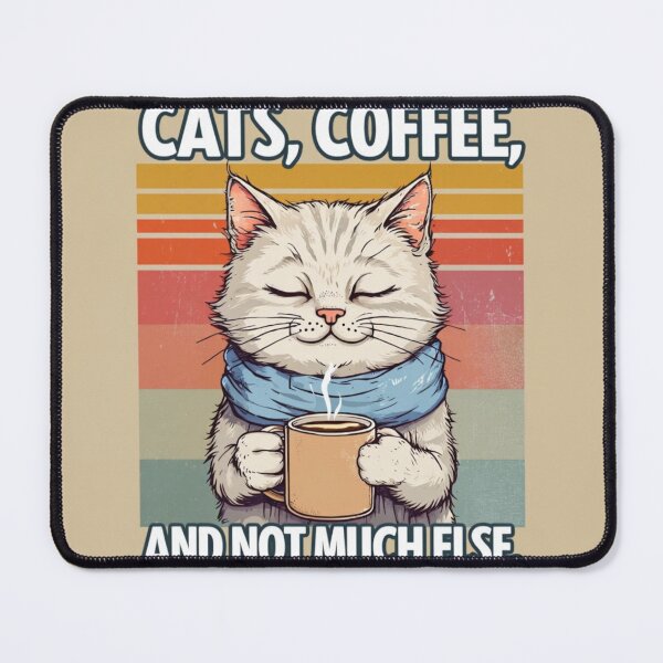 Item preview, Cats and Coffee designed and sold by Aisha Hamza.