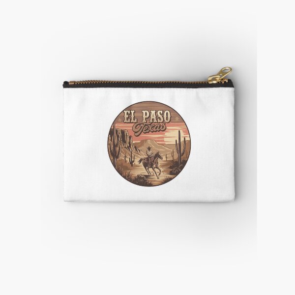 Item preview, El Paso, Texas | Western Sunset with Cowboy designed and sold by CircinusStore.