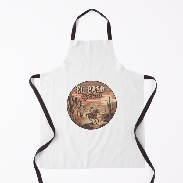 Item preview, El Paso, Texas | Western Sunset with Cowboy designed and sold by CircinusStore.