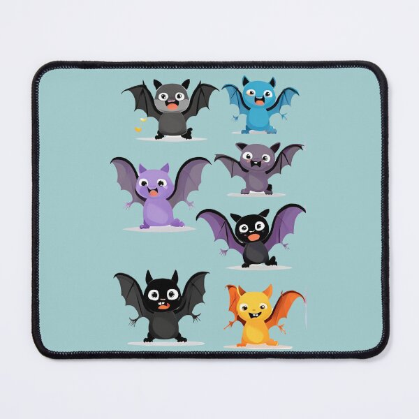 Item preview, Scary Cute Little Bat, Bat kawaii, Batzilla, sweet bat, cute bat, cute, designed and sold by GOLDENGARDENART.