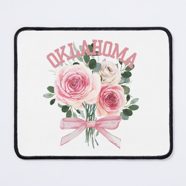 Item preview, Oklahoma State Flower Rosa Classic T-shirt Sticker designed and sold by ThinkNature!.