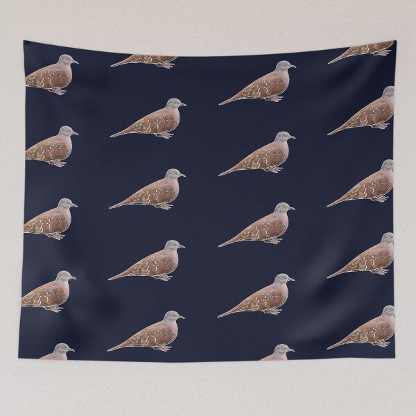 Item preview, Ruddy Ground Dove White Alternate Design  designed and sold by designsasstultd.