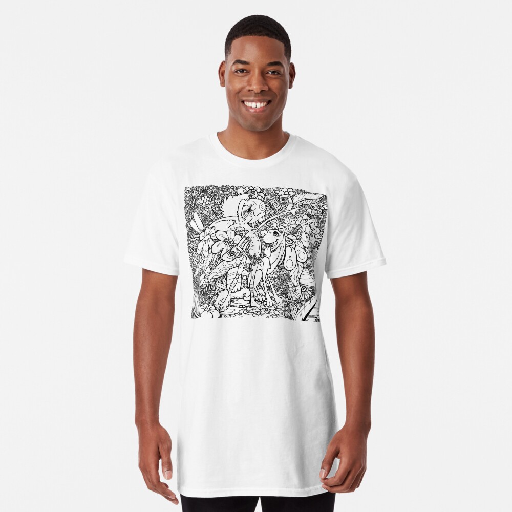 Item preview, Long T-Shirt designed and sold by jillwilli.
