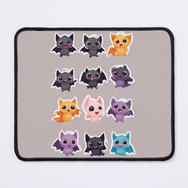 Item preview, Cute Little Bat, Bat kawaii, Batzilla, sweet bat, cute bat, cute,  designed and sold by GOLDENGARDENART.