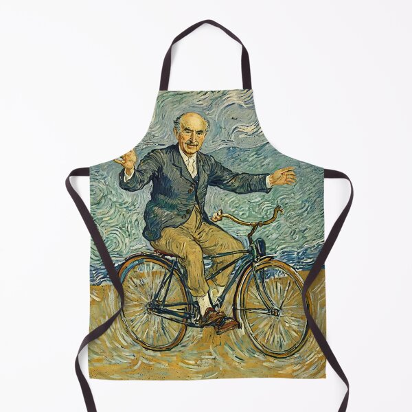 Item preview, Albert Hofmann Bicycle Day Van Gogh Style Vintage Art designed and sold by Mystikos Art.