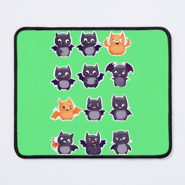 Item preview, Baby Bat, Bat kawaii, Batzilla, sweet bat, cute bat, cute,  designed and sold by GOLDENGARDENART.