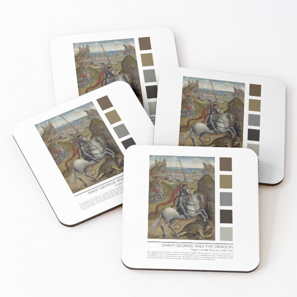 Artikelvorschau, Der heilige Georg und der Drache von Rogier van der Weyden entworfen und verkauft von StudioRedKoala.