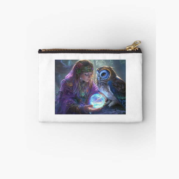 Item preview, Gypsy Witch & Owl Familiar designed and sold by ACuriousshoppe.