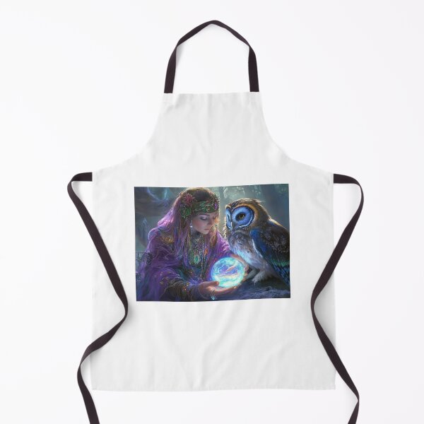 Item preview, Gypsy Witch & Owl Familiar designed and sold by ACuriousshoppe.