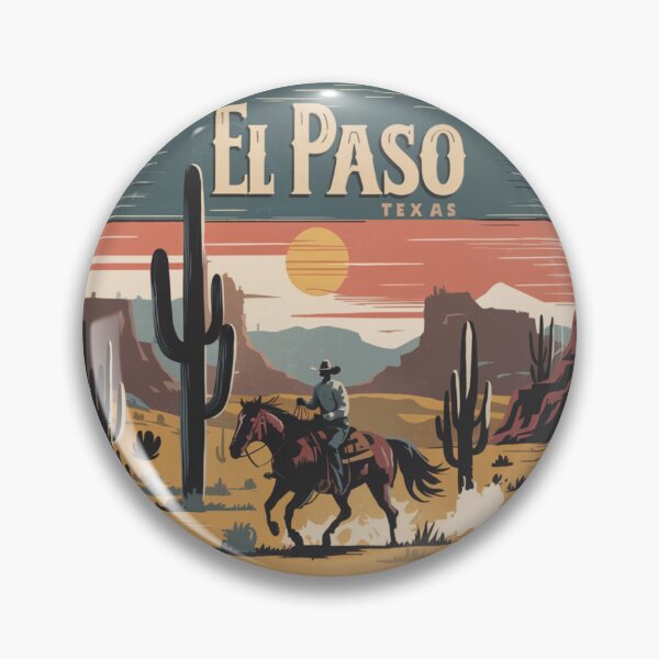 Item preview, El Paso, Texas | Sunset Cowboy Ride designed and sold by CircinusStore.