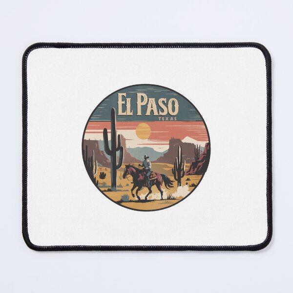Item preview, El Paso, Texas | Sunset Cowboy Ride designed and sold by CircinusStore.