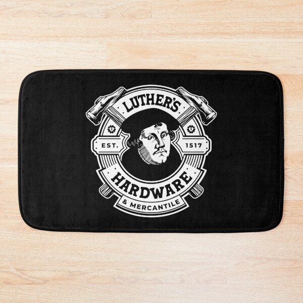 Item preview, Martin Luther’s Hardware & Mercantile - Reformed Theology designed and sold by Reformed Shirt Co..