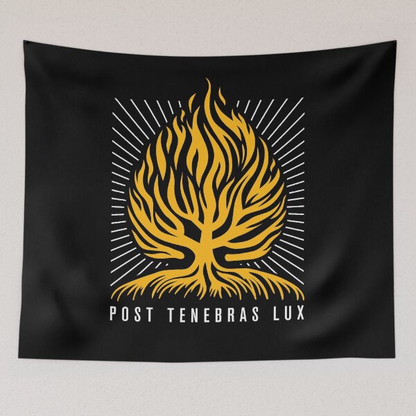 Item preview, Post Tenebras Lux, After Darkness Light- Reformed Theology designed and sold by Reformed Shirt Co..