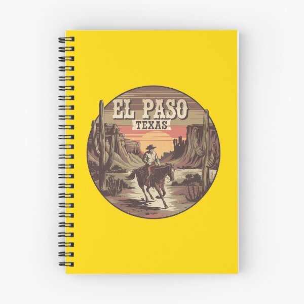 Item preview, El Paso, Texas | Cowboy in the Desert Sunset designed and sold by CircinusStore.