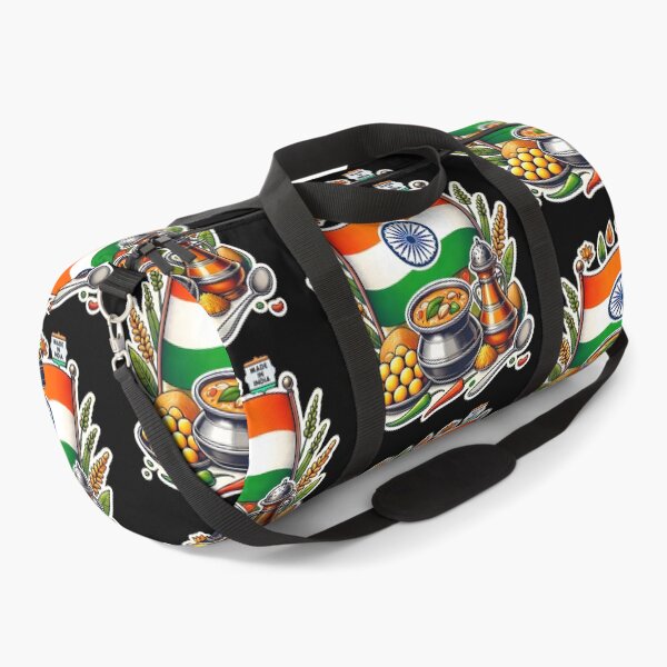 Item preview, Vibrant Indian Cuisine and Culture Illustration designed and sold by Psycho-Crazy.
