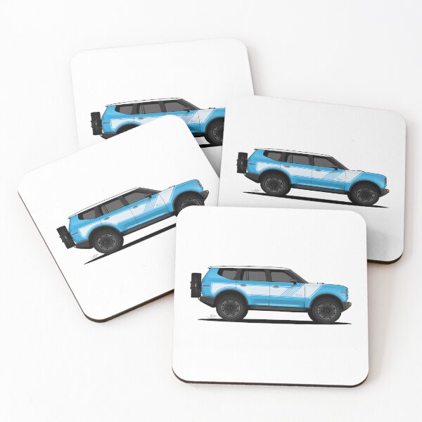 Item preview, Light Blue Scout Off Road 4x4 Overlander designed and sold by blackdogshop.