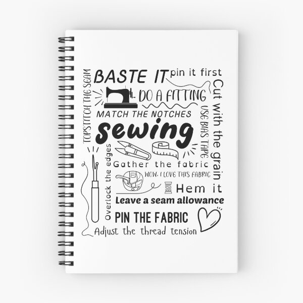 Item preview, Sewing Jargon Typography Design designed and sold by EwaVerse.