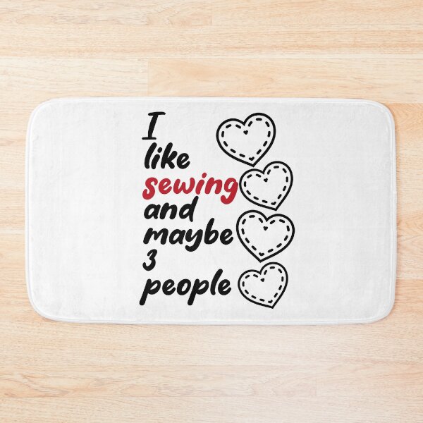 Item preview, I Like Sewing and Maybe 3 People Design designed and sold by EwaVerse.