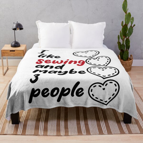 Item preview, I Like Sewing and Maybe 3 People Design designed and sold by EwaVerse.