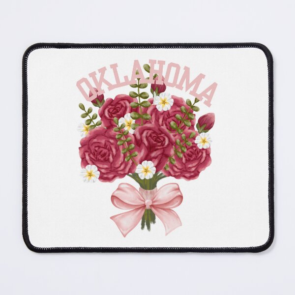 Item preview, Oklahoma State Flower Rosa Classic T-shirt Sticker designed and sold by ThinkNature!.
