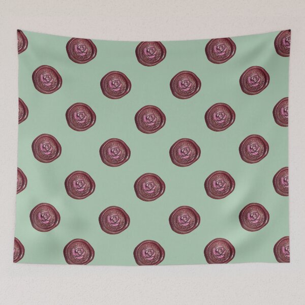 Item preview, Wax Seal - small rose, red/pink designed and sold by Elinda96.