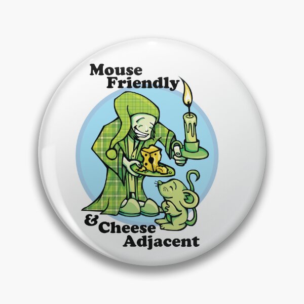 Item preview, Mouse Friendly + Cheese Adjacent designed and sold by Paul-is-Good.
