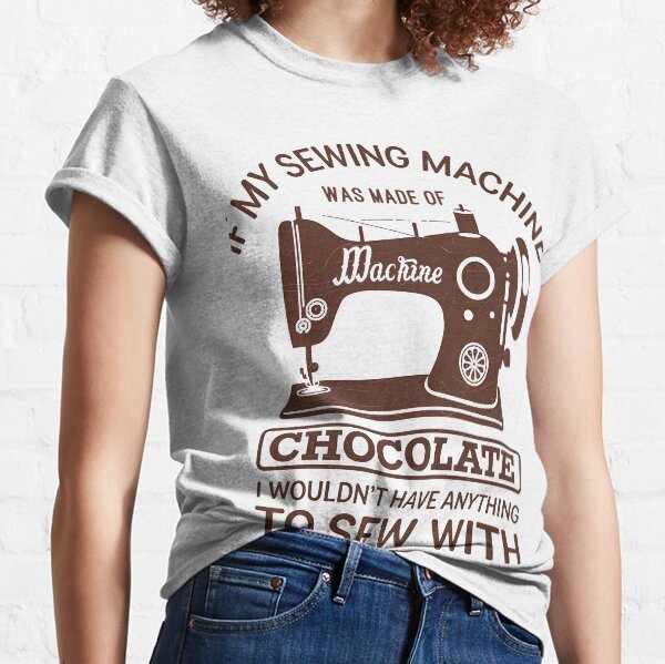 Item preview, If My Sewing Machine Was Chocolate designed and sold by EwaVerse.