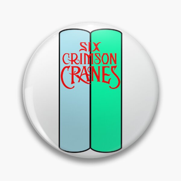Item preview, Six Crimson Cranes Bookstack designed and sold by doodlesbyCara.