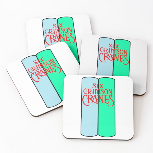 Item preview, Six Crimson Cranes Bookstack designed and sold by doodlesbyCara.