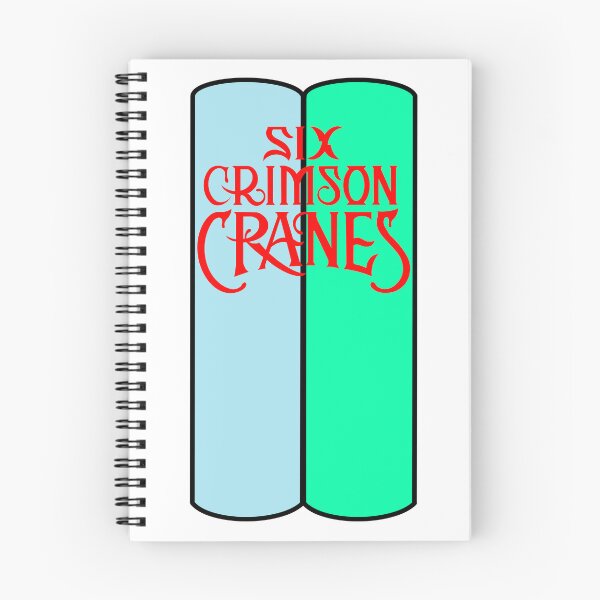 Item preview, Six Crimson Cranes Bookstack designed and sold by doodlesbyCara.