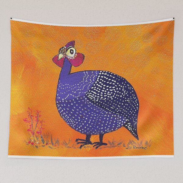 Item preview, Gussie the Guinea Fowl  designed and sold by Jill Brooke.
