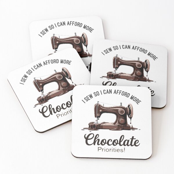 Item preview, I sew so I can afford more chocolate designed and sold by EwaVerse.