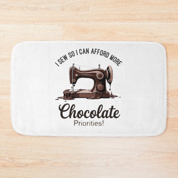 Item preview, I sew so I can afford more chocolate designed and sold by EwaVerse.