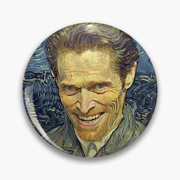 Item preview, Willem Dafoe Van Gogh Style Portrait designed and sold by Mystikos Art.