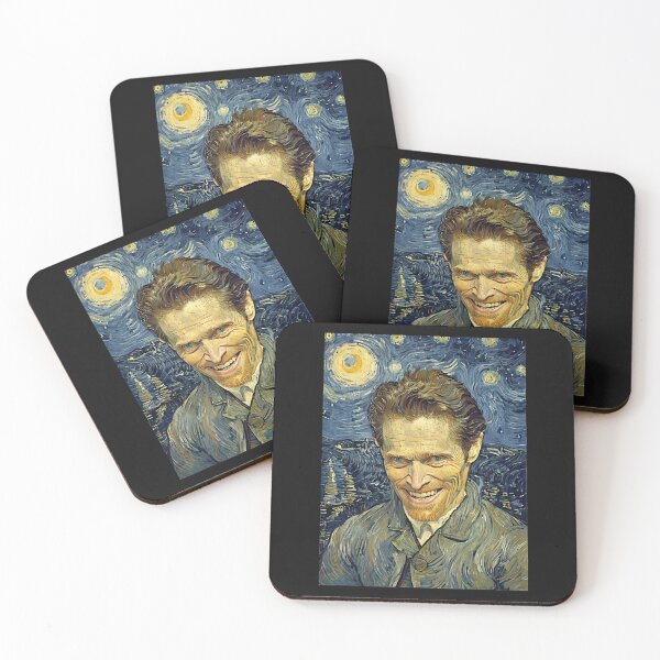 Item preview, Willem Dafoe Van Gogh Style Portrait designed and sold by Mystikos Art.
